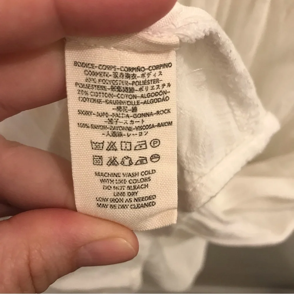 Free People Fiesta Dress XS white crochet lace - Picture 11 of 13